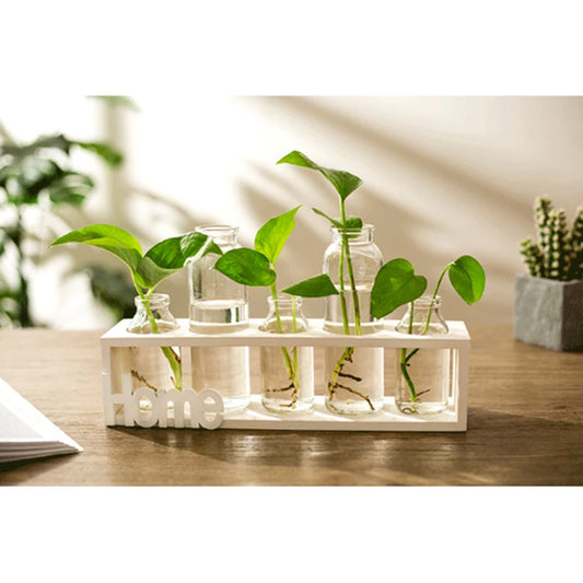 Wooden Stand Hanging Flower Plant