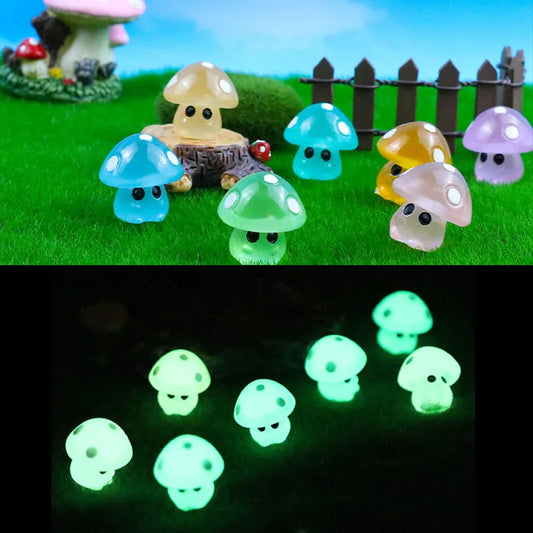5-20PCS Mini Mushroom Elf Moss
