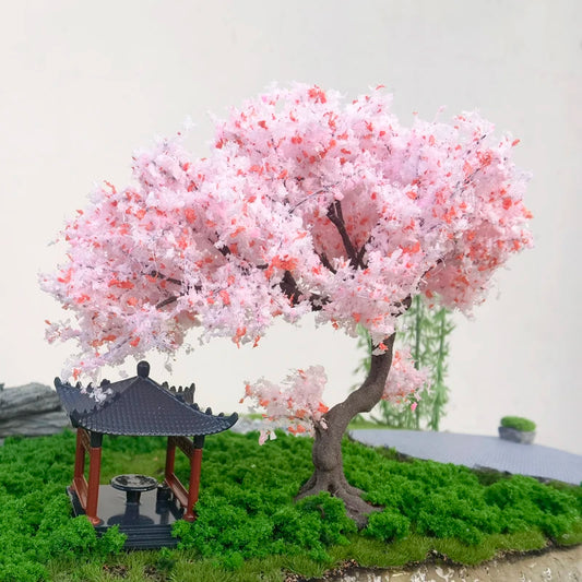 10/15cm Model Cherry Pink Blossom Tree