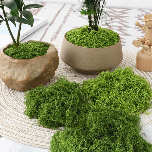 Green Fake Moss DIY Crafts